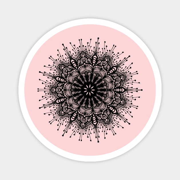 Beautiful Mandala Design Image GC-008 Magnet by GraphicCharms